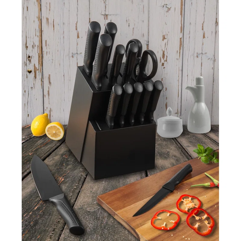 Knife Set, Black